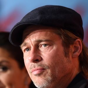 Brad Pitt à la conférence de presse du film Once upon a time in Hollywood  lors du 72ème Festival International du film de Cannes. Le 22 mai 2019 
© Jacovides-Moreau / Bestimage