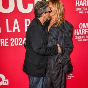 Dans les colonnes du magazine télé, Marc Lavoine affirme nager dans le bonheur absolu. Pourvu que ça dure !

Marc Lavoine et Adriana Karembeu assistent à un photocall pour le Concerto For Peace d'Omar Harfouch au Théâtre des Champs-Elysées le 18 septembre 2024 à Paris, France. Photo par Shootpix/Abaca