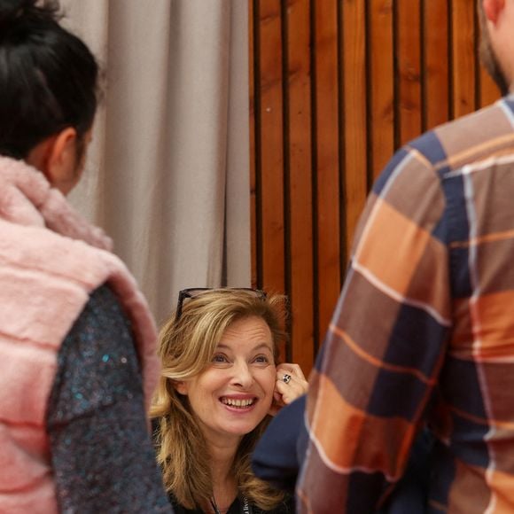 Valérie Trierweiler  à la Foire du Livre de Brive 2024 à la Halle Georges Brassens de Brive-la-Gaillarde, le 10 novembre 2024. © Jean-Marc Lhomer / Bestimage