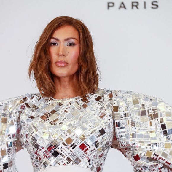 Vitaa au défilé Stéphane Rolland à la Salle Pleyel, "Collection Haute Couture Printemps/Eté" lors de la Fashion Week de Paris (PFW). 
© Christophe Clovis / Bestimage