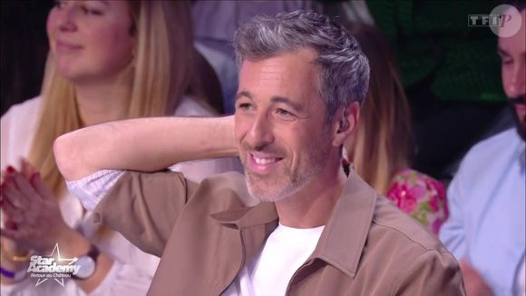 Michael Goldman sur le plateau de la "Star Academy" lors du prime - capture d'écran TF1