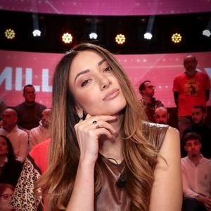 Exclusif - Delphine Wespiser, sur le plateau de TBT9 présenté par C.Hanouna, et diffusé en direct sur W9, Paris, France, le 05 fevrier 2026. © Jack Tribeca / Bestimage