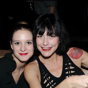 Lio et sa fille Nubia au Vip Room. © RINDOFF-BELLAK / BESTIMAGE