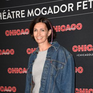 Adeline Blondieau arrivant à la première de Chicago The Musical qui s'est tenue au Théâtre Mogador, à Paris, France, le 26 septembre 2018. Photo par Mireille Ampilhac/ABACAPRESS.COM