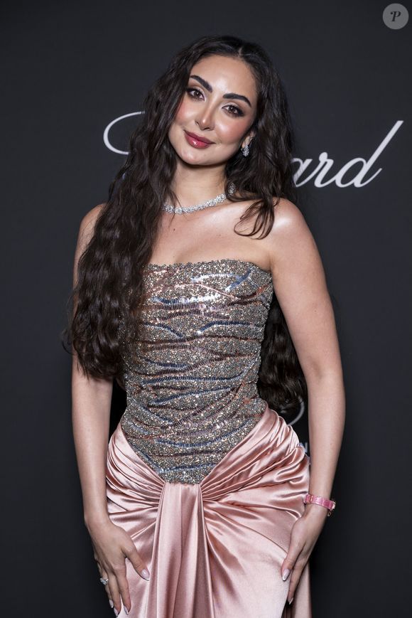 Nour Al Ghandour au dîner du Trophée Chopard au Carlton Beach Club lors du 79ème Festival International du Film de Cannes le 15 mai 2026.
© Olivier Borde / Bestimage