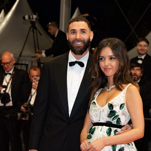 Karim Benzema et sa compagne Lyna Khoudri lors de la montée des marches du film « 13 jours 13 nuits » lors du 78ème Festival International du Film de Cannes. Le 23 mai 2025
© Jacovides-Moreau / Bestimage