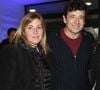 Exclusif - Amanda Sthers et Patrick Bruel lors du premier jour du concert de Patrick Bruel lors de sa tournée "Ce soir on sort…" à Paris La Défense Arena, le 6 décembre 2019. 

Photo : Coadic Guirec / Bestimage