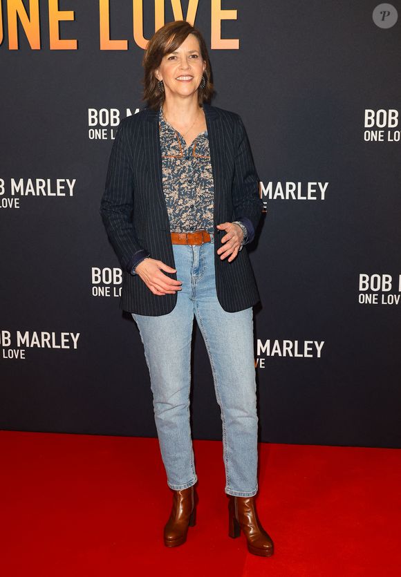 Nathalie Renoux - Première du film "Bob Marley One Love" au Grand Rex à Paris le 1 fevrier 2024. © Coadic Guirec/Bestimage