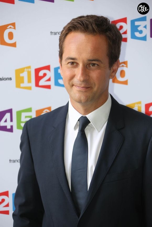 Nathanaël de Rincquesen lors de la conférence de presse de rentrée de France Télévisions le 28 août 2012 à Paris.
© AGENCE / BESTIMAGE