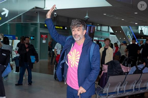 Stephane Plaza - Les célébrités arrivent à l'aéroport de Nice lors du 76ème Festival International du Film de Cannes, le 17 mai 2023.
© Perusseau / Da Silva / Bestimage