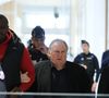 Gérard Depardieu et son avocat Jérémie Assous - Arrivées au procès de Gérard Depardieu pour agressions sexuelles sur deux femmes lors d'un tournage de film en 2021, au tribunal correctionnel de Paris.
Le 27 mars 2025.
© Clovis / Guignebourg / Bestimage