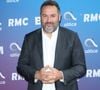 Info du 5 octobre 2023 - Bruce Toussaint quitte BFMTV pour la future matinale de TF1 - Bruce Toussaint lors de la conférence de presse de rentrée BFM TV. - RMC du groupe Altice France à Paris, France, le 31 août 2023. © Coadic Guirec/Bestimage