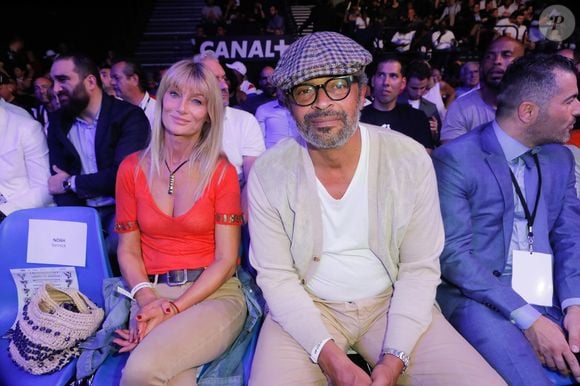 Yannick Noah et Isabelle Camus - People au match de boxe de Tony Yoka au palais des sports de Paris, le 23 juin 2018 Tony Yoka a battu David Allen par arrêt de l'arbitre à la dixième reprise, lors de son cinquième combat pro à Paris le 23 juin 2018
© Veeren-CVS/Bestimage