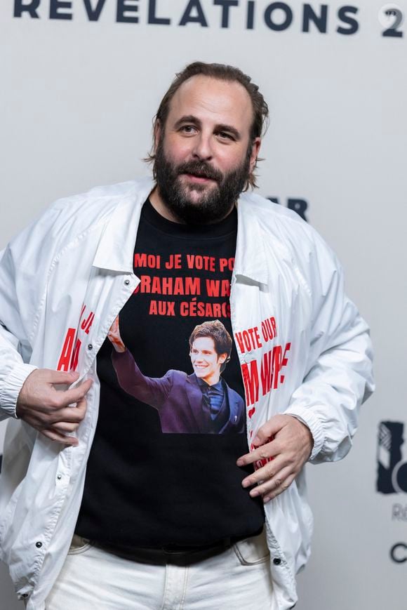 Vincent Macaigne - Photocall du dîner des Révélations César 2026 à l'Elysée Montmartre à Paris, France, le 19 janvier 2026.
 
© Olivier Borde / Bestimage