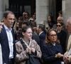 Malgré leur séparation il y a plusieurs années, l'athlète a naturellement tenu à faire le déplacement pour entourer ses aînés dans ce moment d'une grande tristesse. 

Bruno Cheyrou (ex-compagnon de la défunte et père des enfants) , Nino et Lila Rose de la Fontaine (les enfants de la défunte), Mme Chabrier (mère de la défunte), Patrick de la Fontaine (père de la défunte) - Sorties des Obsèques de Constance de la Fontaine en l'église Notre-Dame-de-Grâce-de-Passy à Paris le 12 mai 2026. © Coadic Guirec - Julien Sarkissian / Bestimage