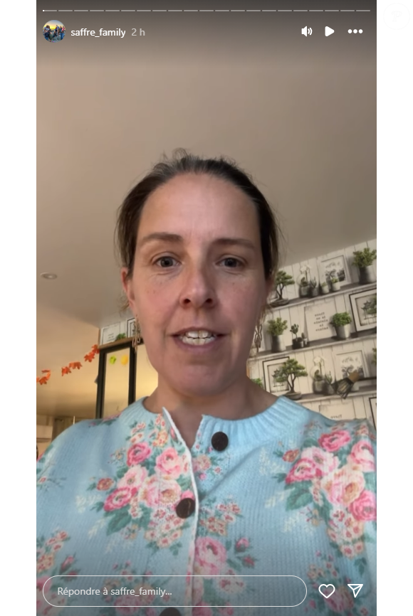 La mère du clan est tracassée par sa santé.

Céline Saffré (Familles nombreuses) se confie sur son quotidien de maman de 10 enfants après le départ provisoire de son mari Fabrice.