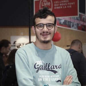 Paul El Kharrat, lors du Festival du Livre à Paris, France, le 14 avril 2024. © Jack Tribeca / Bestimage