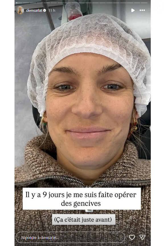 Clémentine Sarlat annonce avoir subi une opération.