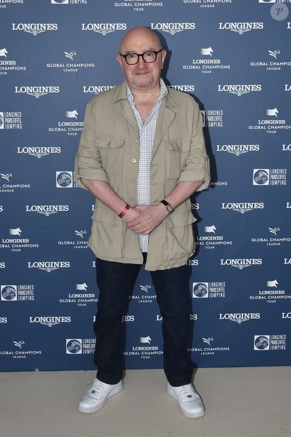 Exclusif - Michel Blanc - Photocall lors du Longines Paris Eiffel Jumping au Champ de Mars à Paris, le 7 juillet 2018. © Borde-Veeren/Bestimage