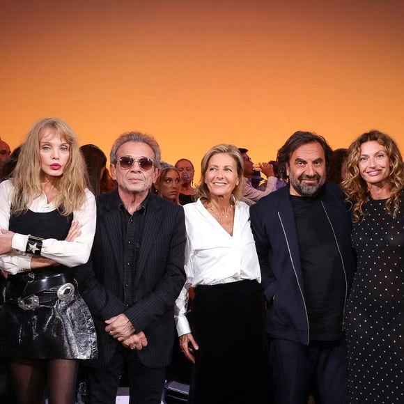 Exclusif - Arielle Dombasle, Philippe Manoeuvre, Claire Chazal, André Manoukian, Aurelie Saada, Quentin Mosimann lors de l'enregistrement de l'émission "Le Grand Echiquier - Spéciale Serge Gainsbourg" présentée par C.Chazal et A.Manoukian et diffusée le 7 avril 2026 sur France 2, à Paris, France, le 17 septembre 2025. © Jack Tribeca/Bestimage