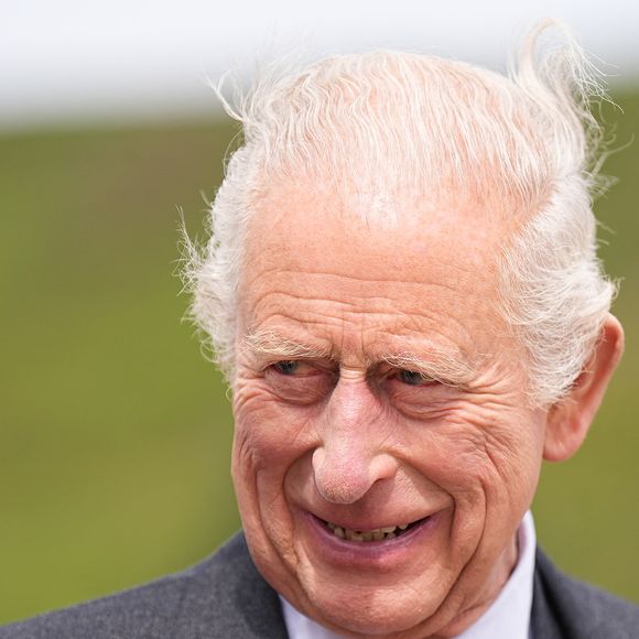 Le roi Charles III en visite à Thurso en juillet 2025. © Julien Burton / Bestimage