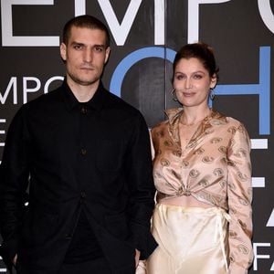 Laetitia Casta et Louis Garrel à l'émission « Che Tempo Che Fa » à Milan, en Italie, le 7 avril 2019. Photo : ABACAPRESS.COM