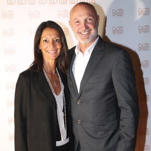 Frank Lebœuf et sa femme ChrisLaure - Inauguration de la Brasserie « Madame Brasserie » au 1er étage de La Tour Eiffel à Paris. Le 22 Septembre 2022.
© Bertrand Rindoff Petroff-Giancarlo Gorassini / Bestimage