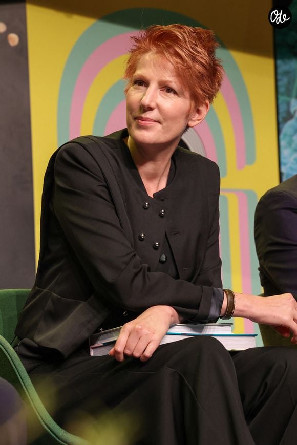Natacha Polony au 20ème Festival du livre Gourmand (14 au 16 novembre 2025) au Théâtre de Périgueux, le 14 novembre 2025. ©Jean-Marc LHOMER/Bestimage.