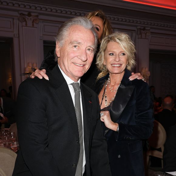 William Leymergie et sa compagne Sophie Davant - 46ème édition du Gala "Best Awards" à l'hôtel Georges V à Paris le 11 décembre 2023.  © Coadic Guirec / Bestimage