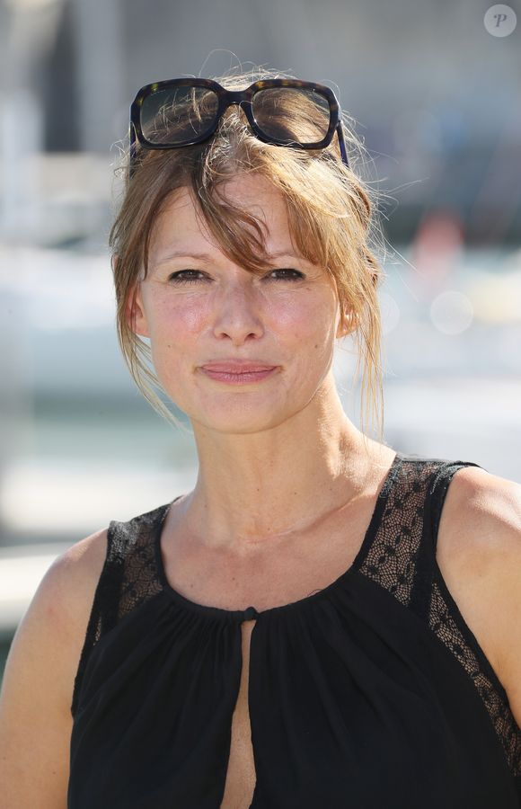 Laly Meignan - Photocall de la série "Les mystères de l'amour" lors de la 21ème édition du Festival de la Fiction TV de la Rochelle . Le 13 septembre 2019. © Patrick Bernard / Bestimage