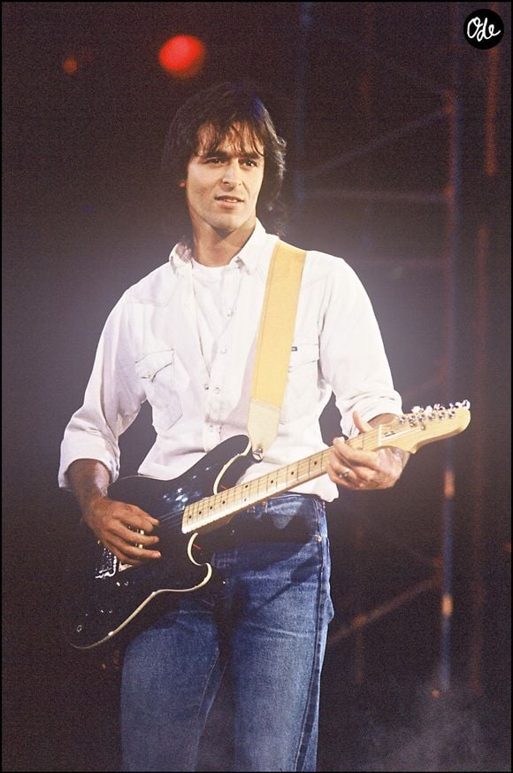 Jean-Jacques Goldman lors de l’anniversaire de Canal+ en 1985. Photo : Agence/Bestimage.