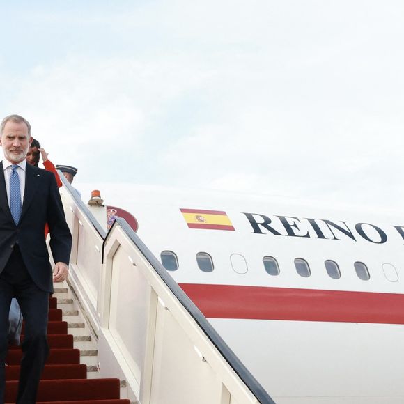 Le roi Felipe VI d'Espagne a fait le déplacement pour découvrir le musée.

Le roi Felipe VI d'Espagne à son arrivée à l'inauguration du Grand Musée égyptien, le 1er novembre 2025, à Gizeh (Égypte). Ce complexe s'étend sur 480 000 mètres carrés, peut accueillir jusqu'à 15 000 personnes par jour et abritera des expositions permanentes occupant une surface de 85 000 mètres carrés. © Casa de S.M. el Rey via Europa Press/Bestimage