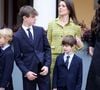Lors d'une interview accordée à RTL, Charlotte Casiraghi s'est confiée sur l'éducation de ses enfants.

Charlotte Casiraghi et ses enfants Raphaël Elmaleh,  Balthazar Rassam - La famille princière monégasque dans la cour d'honneur du palais lors de la la fête nationale à Monaco. © Dominique Jacovides - Bruno Bebert / Bestimage