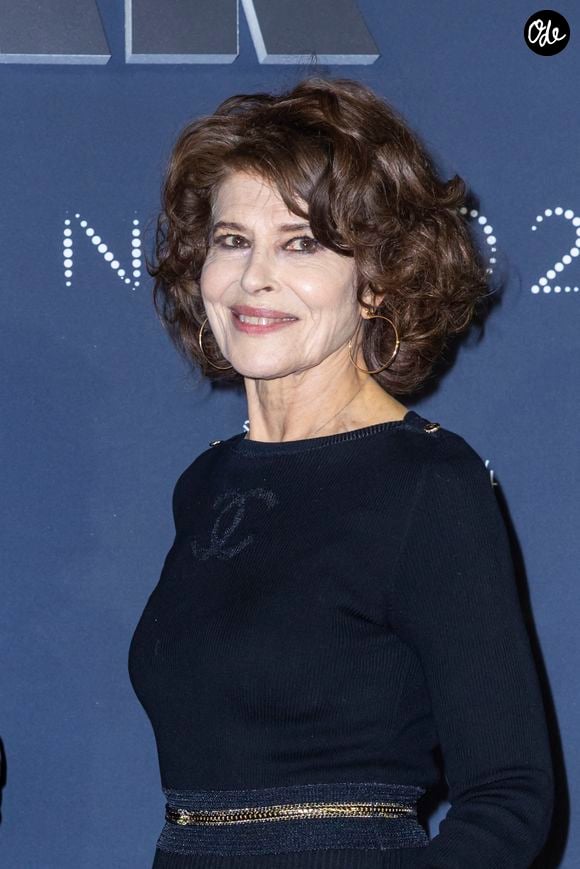 Fanny Ardant au photocall du dîner César Révélations 2024 à L'Élysée Montmartre à Paris le 15 janvier 2024. © Olivier Borde / Bestimage