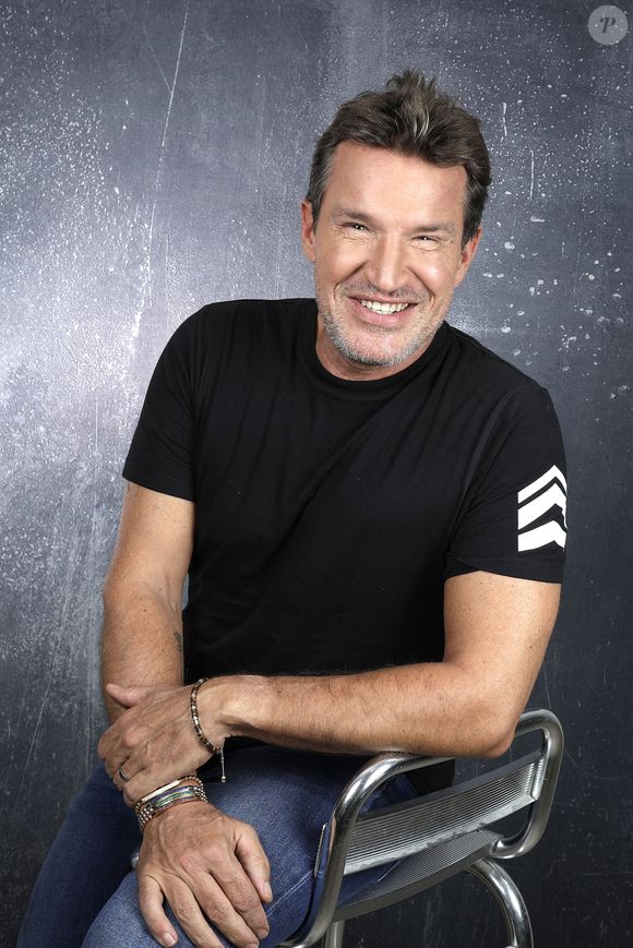 Portrait de Benjamin Castaldi lors de l'enregistrement de l'émission "Chez Jordan de Luxe" à Paris. Le 25 septembre 2023
© Cédric Perrin / Bestimage
