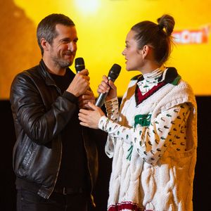 Marion Cotillard et son compagnon Guillaume Canet lors de l'avant-première du film "Nous finirons ensemble" au cinéma UGC Brouckère à Bruxelles, Belgique, le 23 avril 2019. © Alain Rolland/ImageBuzz/Bestimage