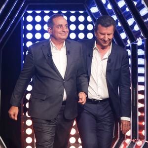 Exclusif - Laurent Fontaine, Pascal Bataille - Enregistrement de l'émission "Y'a que la vérité qui compte", présentée par L.Fontaine et P.Bataille, et diffusée sur C8 à partir du 12 octobre © Jack Tribeca / Bestimage