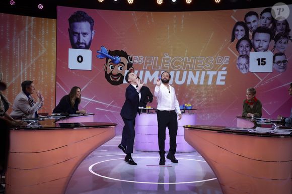 Exclusif - Jordan De Luxe, Cyril Hanouna, sur le plateau de l'émission "Tout Beau, Tout N9uf - TBT9" présentée par C.Hanouna, et diffusée en direct sur W9, Paris, France, le 13 janvier 2026. © Jack Tribeca / Bestimage