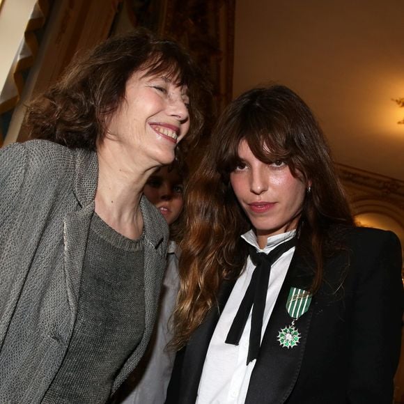 Jane Birkin (invitee) et sa fille Lou Doillon
Paris le 10 avril 2013 DOMINIQUE JACOVIDES / BESTIMAGE