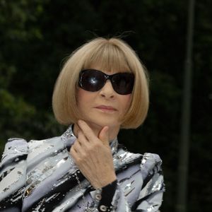 Anna Wintour à la fondation Louis Vuitton à Paris, France, le 5 juillet 2021. Clovis-Veeren/Bestimage