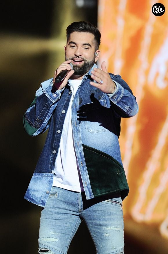 Kendji Girac - Enregistrement de la 2ème partie de soirée de l'émission "Duos Mystères" à la Seine Musicale à Paris, diffusée le 20 août 2021 sur TF1. © Gaffiot-Moreau / Bestimage