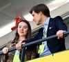 Originaire de Basse-Saxe, Ben-Sylvester Straumann - dont les parents travaillent dans la finance - a vécu à Munich avant d'emménager avec sa famille à Monaco, il y a bien des années.
Ben-Sylvester Strautmann et la princesse Alexandra de Hanovre durant la journée des qualifications du 81ème Grand Prix de Formule 1 de Monaco, le 25 mai 2024. © Bruno Bebert/Bestimage