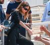 Mais alors que le premier jour de ces festivités contestées s'achevait, une pluie torrentielle s'est abattue sur la Cité des Doges.

La reine Rania de Jordanie arrive à Venise pour assister au mariage de Jeff Bezos et Lauren Sanchez (26 - 28 juin 2025), le 26 juin 2025.

Backgrid USA / Bestimage