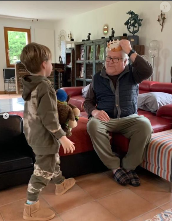 Mais aussi des plus récentes avec son fils 
Vanessa Le Moigne a annoncé la mort de son papa sur Instagram, le 17 février 2025