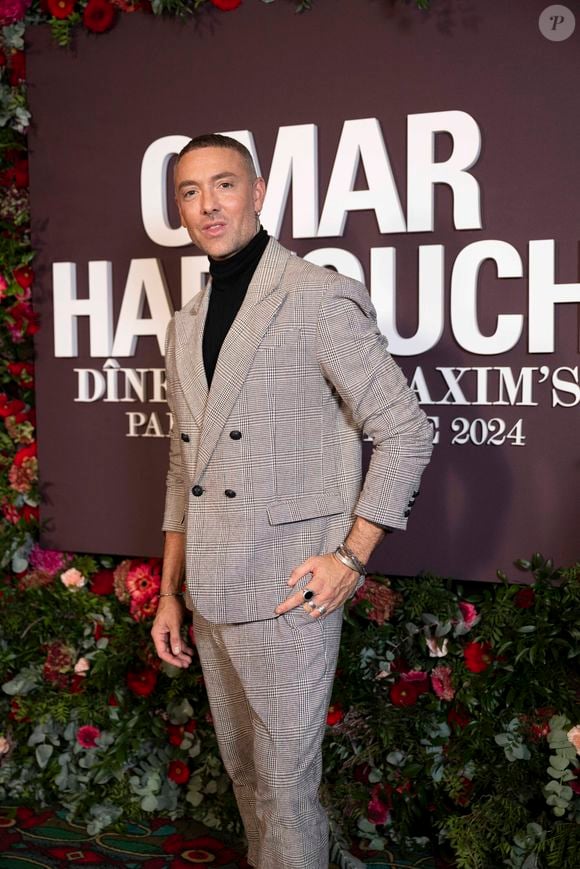 Maxime Dereymez au photocall de la soirée Omar Harfouch "Dîner chez Maxim's" à Paris le 9 octobre 2024.
Le dîner organisé par O.Harfouch était pour remercier les célébrités venues à son magnifique concert “Concerto pour la paix”, au théâtre des Champs Elysées le 18 septembre 2024.
O.Harfouch va partir pour une tournée mondiale du Concerto qui comprend le Vatican, l’Opéra de Dubaï et New York .

© Perusseau / Tribeca / Bestimage