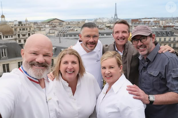 Philippe Etchebest, Stéphanie Le Quellec, Glenn Viel, Hélène Darroze, Paul Pairet et Stéphane Rotenberg de "Top Chef".