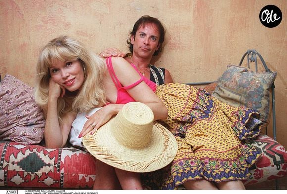 Archives — Amanda Lear et Alain-Philippe Malagnac à Saint-Rémy-de-Provence.