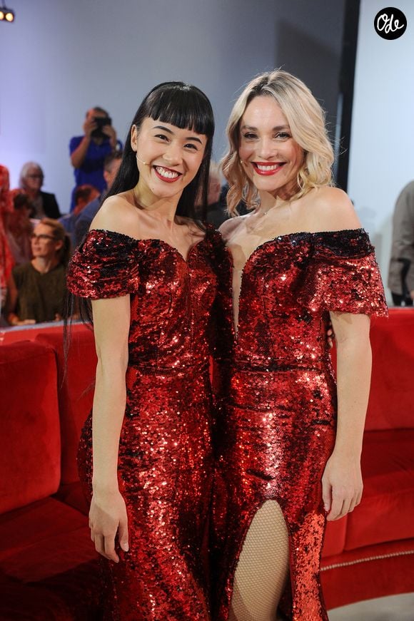 La comédie musicale Paris est magique sera mise à l’honneur.

 Lorie Lina et Joy Esther - La comédie musicale Paris is magique - Enregistrement de l'émission Vivement dimanche spéciale Paris, au studio Rive Gauche, presentée par M. Drucker le 16 septembre 2026 avec une diffusion sur France 3 le 20/09/2026.
Guillaume Gaffiot/Bestimage