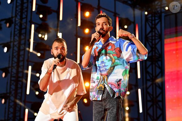 Exclusif - Big Flo & Oli - Enregistrement de l'émission "La Chanson de l'Année 2022" à Toulon, diffusée le 4 juin sur TF1. 
© Bruno Bebert-Jean-René Santini / Bestimage