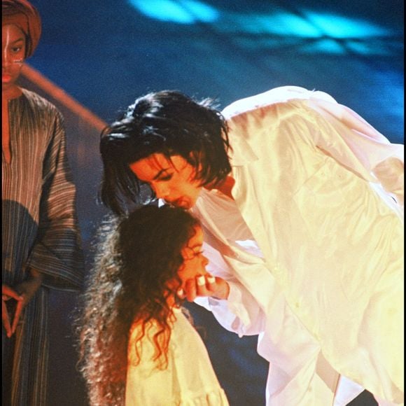 Archives - Michael Jackson lors des Brit Music Awards en 1996. 

©Bestimage